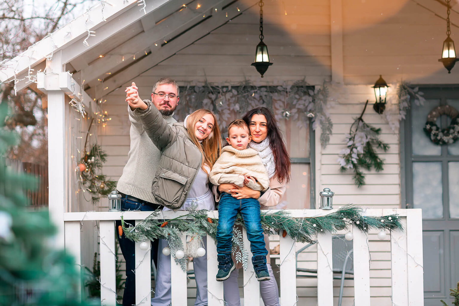 happy-family-porch-christmas-decorated-house-snowing-outdoor-happy-new-year-merry-christmas-magic-winter